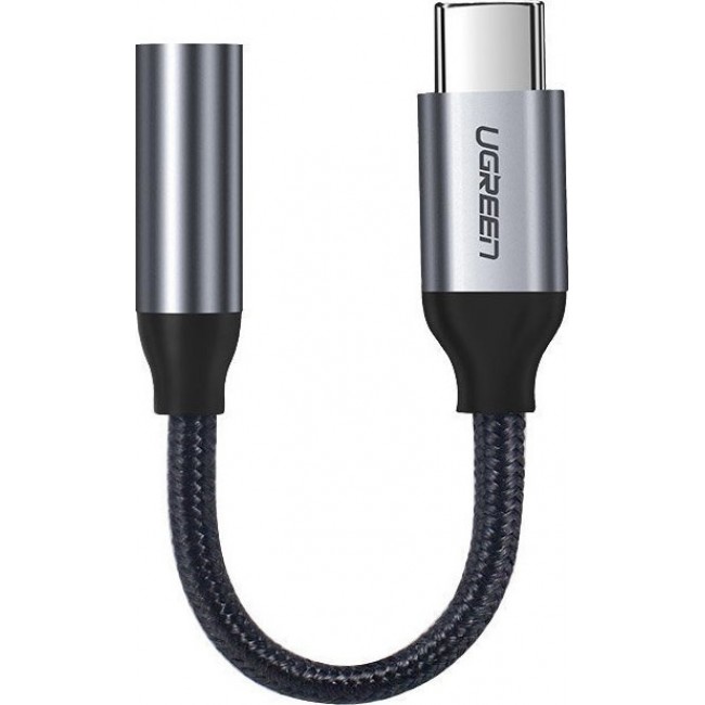 Ugreen Μετατροπέας USB-C male σε 3.5mm female Γκρι (30632)