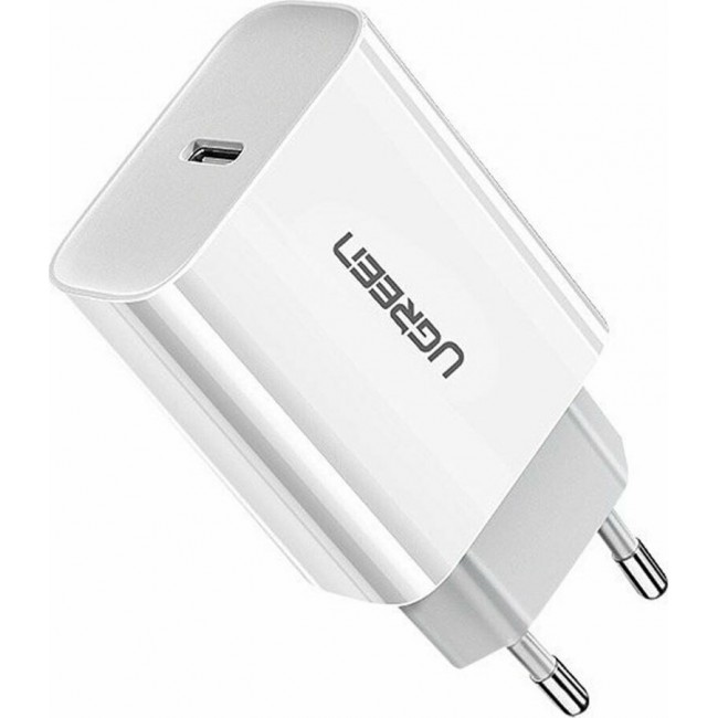 Ugreen CD137 Φορτιστής Χωρίς Καλώδιο USB-C 20W Λευκός (60450)