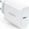 Ugreen CD127 Φορτιστής Χωρίς Καλώδιο USB-C  Λευκός (70161)