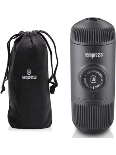 Wacaco Nanopresso Φορητή Μηχανή Espresso με Θήκη Πουγκί - Grey