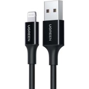 Ugreen US155 USB to Lightning Cable 1m (80822) Μαύρο