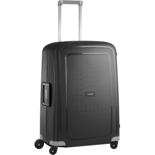 Samsonite S'Cure Spinner 69cm Black Μεσαία Βαλίτσα με ύψος 69cm 49307/1041 Μαύρο