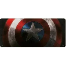 Grupo Erik Captain America Shield Gaming Mouse Pad XXL 800mm Μαύρο Grupo Erik Captain America Shield Gaming Mouse Pad XXL 800mm Μαύρο