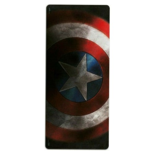 Grupo Erik Captain America Shield Gaming Mouse Pad XXL 800mm Μαύρο Grupo Erik Captain America Shield Gaming Mouse Pad XXL 800mm Μαύρο