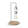 Allocacoc Levitating Table Lamp Επιτραπέζιο Φωτιστικό με Αιωρούμενη Λάμπα - Silver