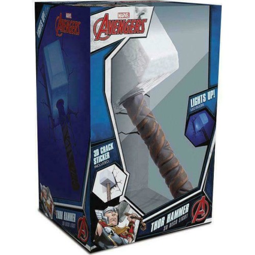 Παιδικό φωτιστικό 3D Light FX Marvel Thor Hammer
