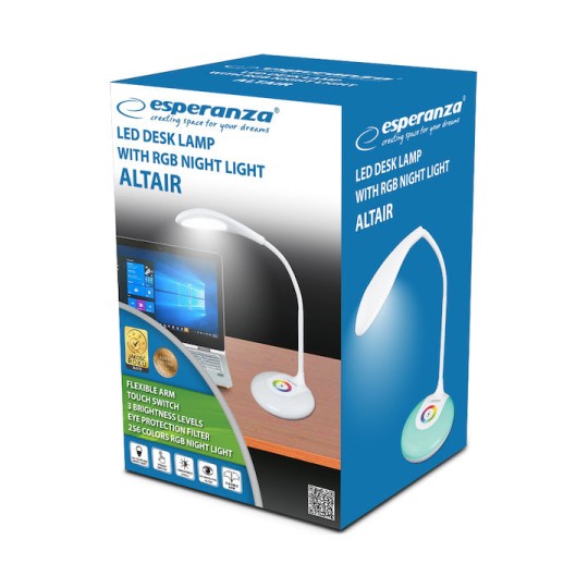 Φωτιστικό Γραφείου Esperanza ELD102 RGB 256 colors Φωτιστικό Γραφείου Esperanza ELD102 RGB 256 colors
