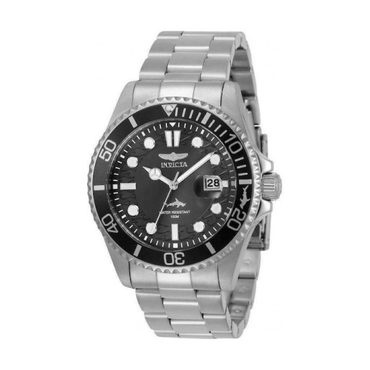 Invicta Pro Diver Ρολόι Μπαταρίας με Μεταλλικό Μπρασελέ σε Ασημί χρώμα (30018) Invicta Pro Diver Ρολόι Μπαταρίας με Μεταλλικό Μπρασελέ σε Ασημί χρώμα (30018)