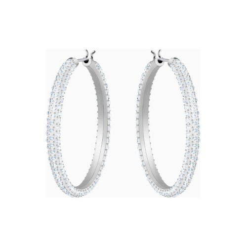 Swarovski 5389432 Γυναικεία Σκουλαρίκια Κρίκοι Με Πέτρες Stone Hoop από Ορείχαλκο