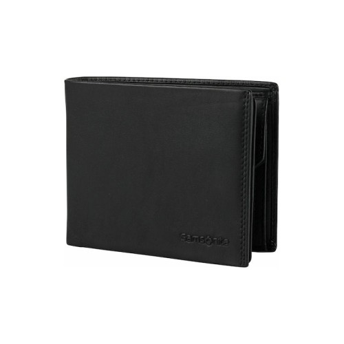 Samsonite Attack 2 Δερμάτινο Ανδρικό Πορτοφόλι με RFID Μαύρο (135052-1041) 