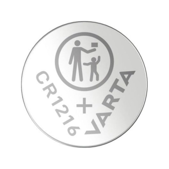 Varta Μπαταρία Λιθίου Ρολογιών CR1216 1τμχ Varta Μπαταρία Λιθίου Ρολογιών CR1216 1τμχ
