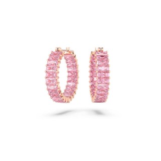 Swarovski Σκουλαρίκια Matrix Ροζ Σκουλαρίκια Swarovski (5657726)