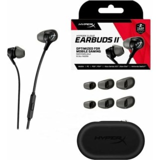 HyperX Cloud Earbuds II In Ear Gaming Headset 3.5mm Μαύρα 70N24AA