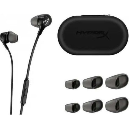 HyperX Cloud Earbuds II In Ear Gaming Headset 3.5mm Μαύρα 70N24AA HyperX Cloud Earbuds II In Ear Gaming Headset 3.5mm Μαύρα 70N24AA