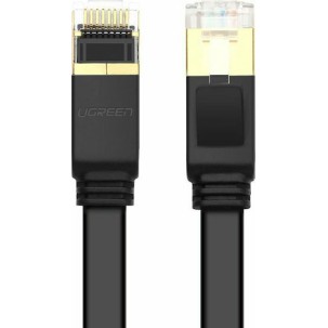 Ugreen Flat U/FTP (STP) Cat.7 Καλώδιο Δικτύου Ethernet (11265) 10m Μαύρο Ugreen Flat U/FTP (STP) Cat.7 Καλώδιο Δικτύου Ethernet (11265) 10m Μαύρο