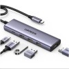 Ugreen CM511 USB-C Docking Station HDMI 4K PD Ethernet Γκρι